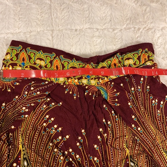 Flowy boho pants with slits - Picture 8 of 12